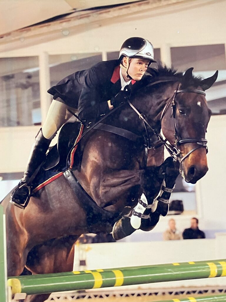 Albert hongre saut obstacles séjour équestre Vienne