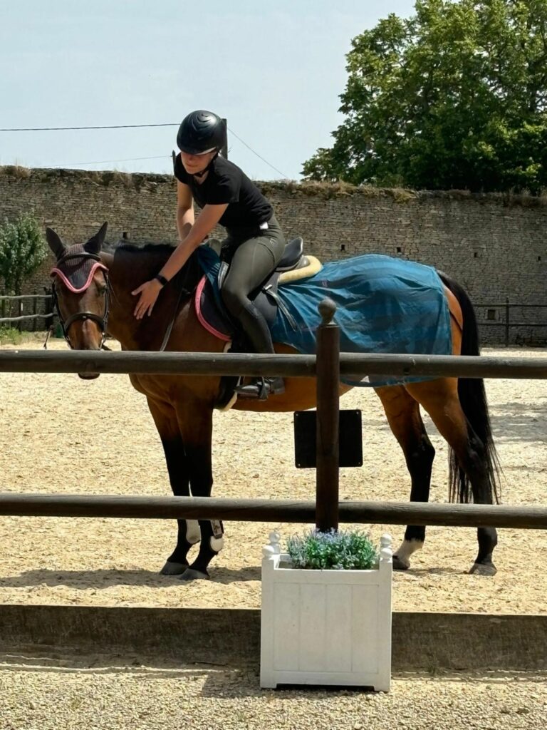 Annie jument dressage saut obstacles EquiEnglish