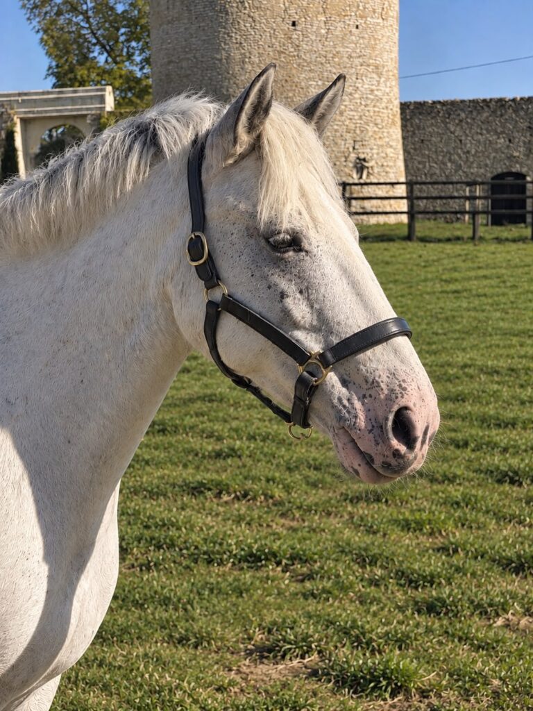 Shrek, cheval EquiEnglish (CSO & Dressage, 150 cm)